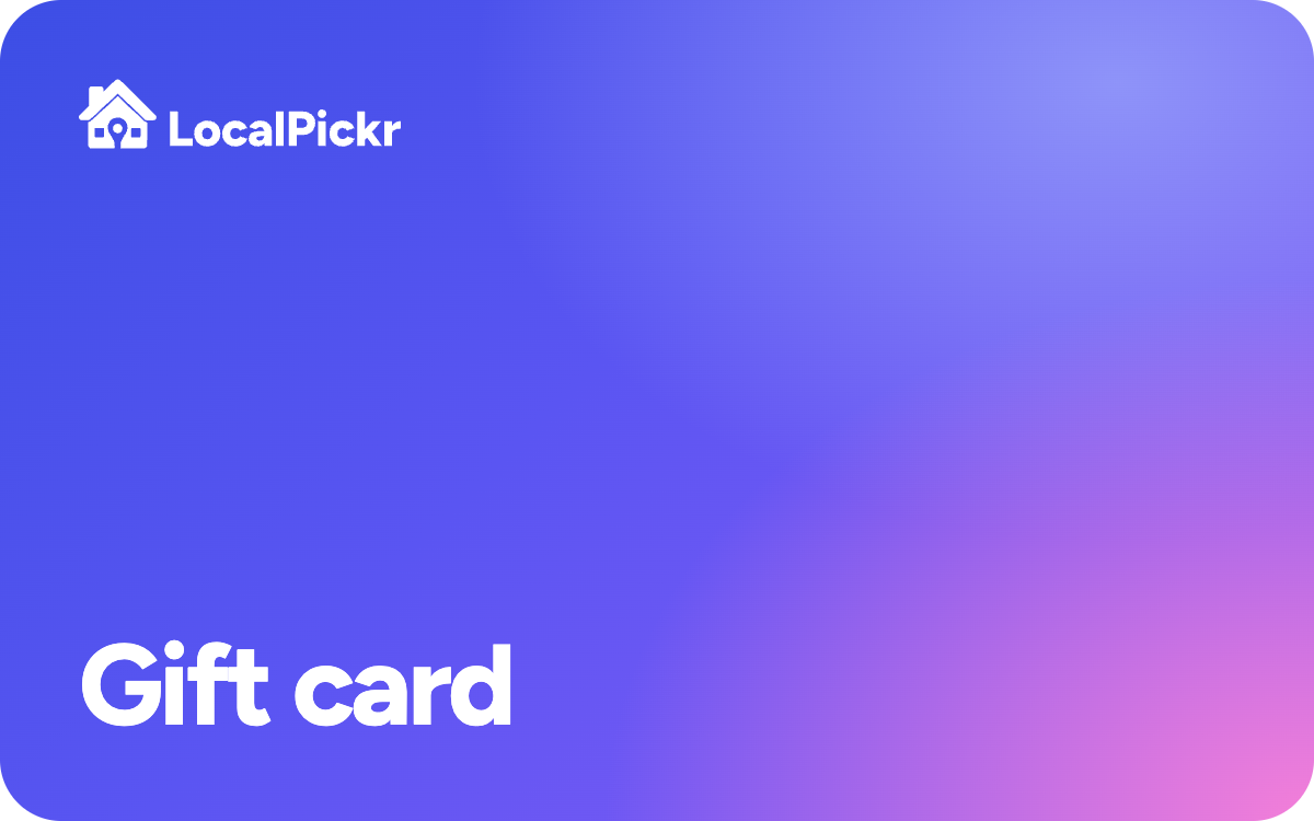 LocalPickr gift card